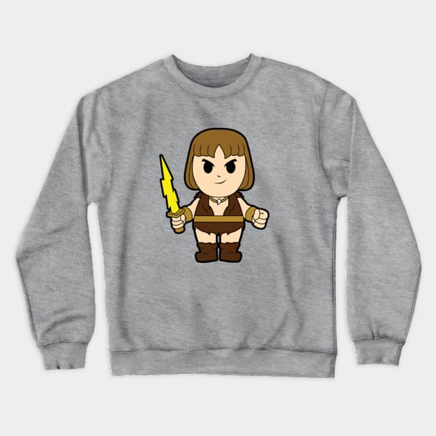 Thundarr Chibi Crewneck Sweatshirt by mighty corps studio